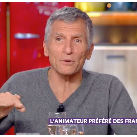 Nagui dans "C à vous" sur France 5, le 19 mars 2018.