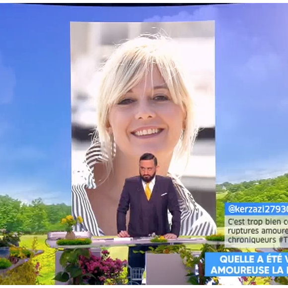 Benjamin Castaldi fait des révélations sur sa rupture avec Flavie Flament. Emission "Touche pas à mon poste" sur C8. Le 20 mars 2018.