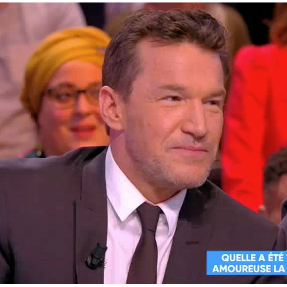 Benjamin Castaldi fait des révélations sur sa rupture avec Flavie Flament. Emission "Touche pas à mon poste" sur C8. Le 20 mars 2018.