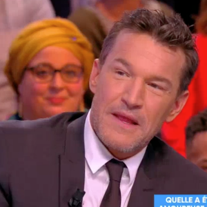 Benjamin Castaldi fait des révélations sur sa rupture avec Flavie Flament. Emission "Touche pas à mon poste" sur C8. Le 20 mars 2018.