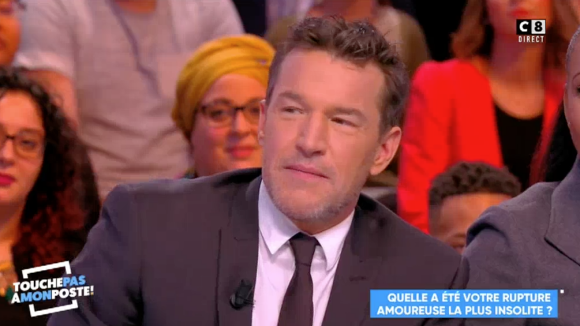 Benjamin Castaldi fait des révélations sur sa rupture avec Flavie Flament. Emission "Touche pas à mon poste" sur C8. Le 20 mars 2018.