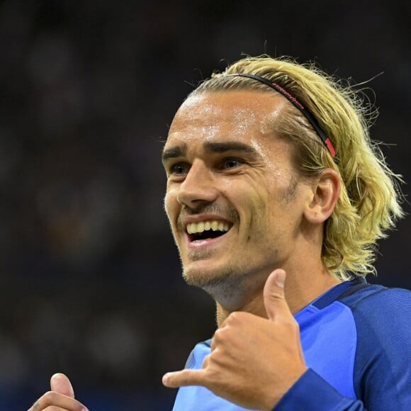 Antoine Griezmann lors du match pour les éliminatoires de la Coupe du Monde 2018 "France - Pays-Bas (4-0)" au Stade de France, le 31 août 2017. © Pierre Perusseau/Bestimage