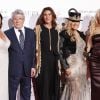 Maria Bravo, Anastacia et Pamela Anderson assistent au Global Gift Gala Madrid au musée Thyssen à Madrid en Espagne, le 22 mars 2018.