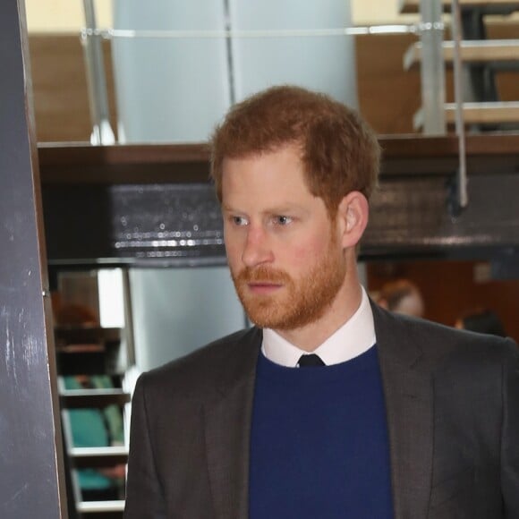 Le prince Harry et Meghan Markle ont visité le campus scientifique Catalyst Inc où étaient rassemblés des entrepreneurs innovants le 23 mars 2018 à Belfast.