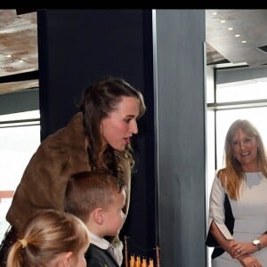 Le prince Harry et Meghan Markle ont visité le Musée Titanic le 23 mars 2018 à Belfast.