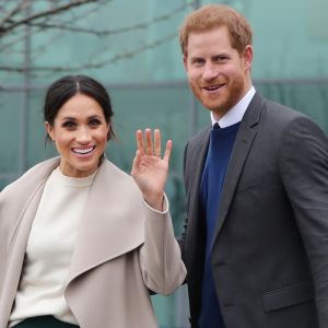 Le prince Harry et Meghan Markle à Belfast le 23 mars 2018.