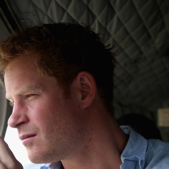 Le prince Harry au Lesotho en décembre 2014.