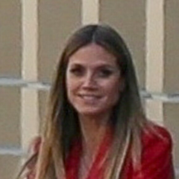 Heidi Klum - Le jury de 'America's Got Talent' en pleine tournage à Los Angeles, le 25 mars 2018.