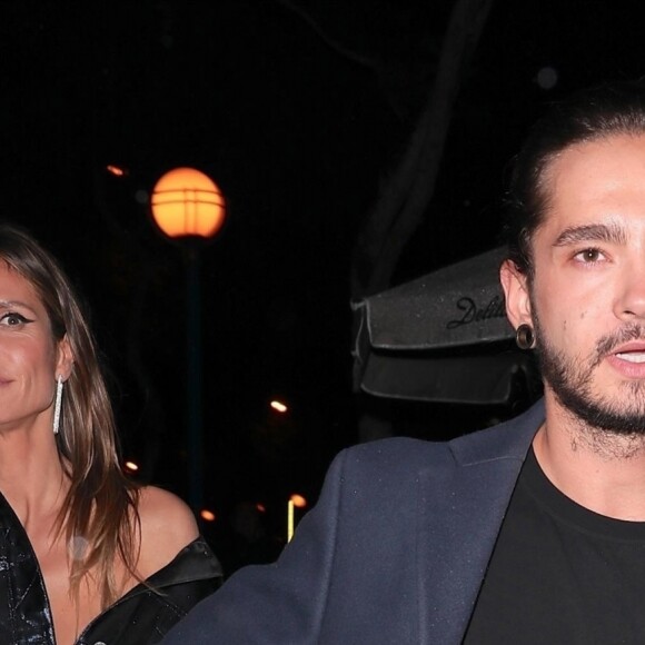 Heidi Klum est repartie avec Tom Kaulitz (Tokio Hotel) du club Delilah à West Hollywood. Le 13 mars 2018.