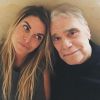 Sophie Tapie et son papa Bernard Tapie, Instagram, 13 février 2018