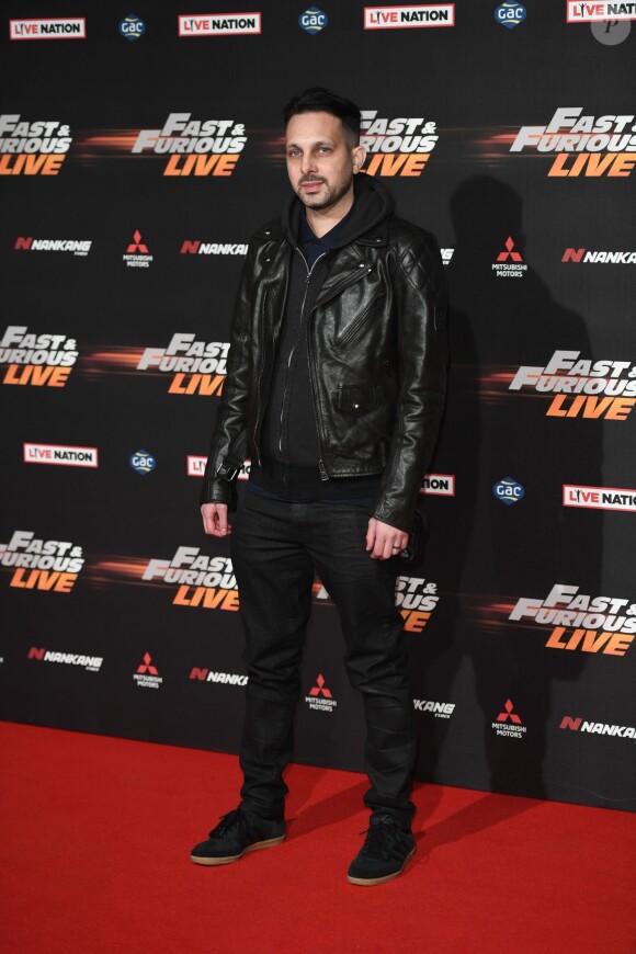 Dynamo - Première du spectacle "Fast & Furious Live" dans la salle omnisports O2 Arena à Londres, Royaume Uni, le 19 janvier 2018.