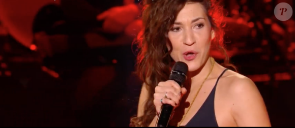 Alienor dans The Voice 7 sur TF1 le 31 mars 2018.