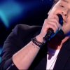 Angelo dans "The Voice 7" sur TF1 le 31 mars 2018.