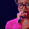 Solia dans "The Voice 7" sur TF1 le 31 mars 2018.