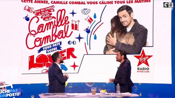 Camille Combal dévoile sa petite amie dans "TPMP", 29 mars 2018, C8