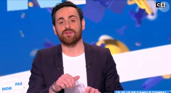 Camille Combal dévoile sa petite amie dans "TPMP", 29 mars 2018, C8