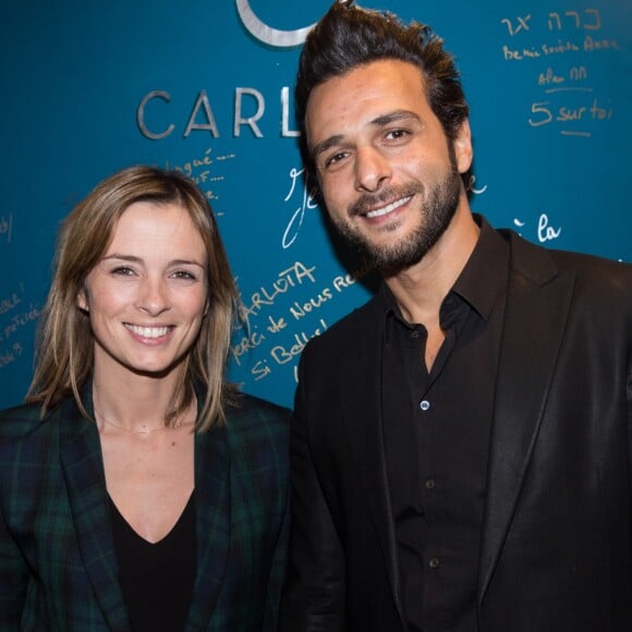 Exclusif - Maxim Nucci (Yodelice) et sa compagne Isabelle Ithurburu - Soirée de la Nuit de la Beauté à l'institut Carlota avec O.P.I et System Professional à Paris le 1er février 2018. © Cyril Moreau/Bestimage