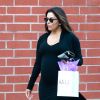 Eva Longoria (enceinte) à la sortie du magasin "Kyle by Kyle Richards" à Beverly Hills. Le 22 février 2018 Beverly Hills, CA -