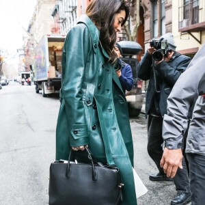 Amal Clooney se rend à l'université Columbia à New York, où elle donne des cours. Le 3 avril 2018 New York