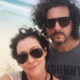 Shannen Doherty a les cheveux qui repoussent. Elle est vacances au Mexique avec son mari. Instagram, juin 2017
