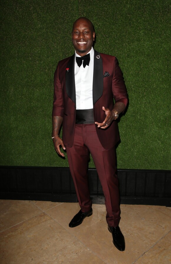 Tyrese Gibson - People à la sortie de la soirée des 75e Golden Globe Awards au Beverly Hilton à Beverly Hills. Le 7 janvier 2018