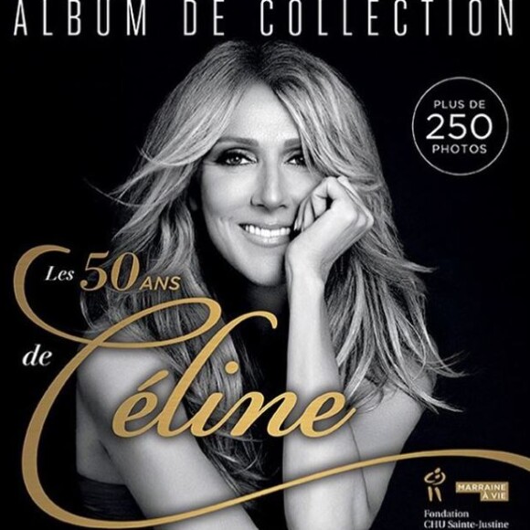 Couverture du hors-série du magazine "Sept jours" à l'occasion du 50e anniversaire de Céline Dion.