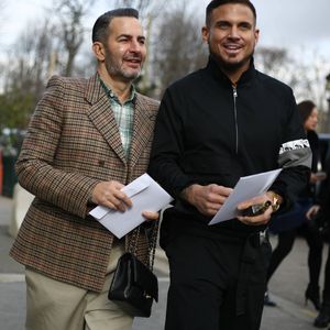 Marc Jacobs et Charly Defrancesco à Paris. Le 6 mars 2018.