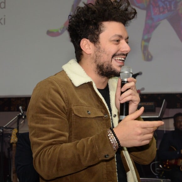 Exclusif - Kev Adams - 6e gala de l'association "Les Rois du Monde" avec un plateau d'artistes et une vente aux enchères au profit des enfants défavorisés, orphelins et hospitalisés, suivi d'une soirée dansante à la Salle Wagram à Paris, le 12 mars 2018. © Cyril Moreau/Rachid Bellak/Bestimage N