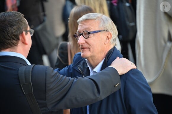 Exclusif - Olivier Lejeune - Obsèques de Marcel Philippot en l'église Saint-Roch de Paris, France, le 6 avril 2018. © Veeren/Bestimage