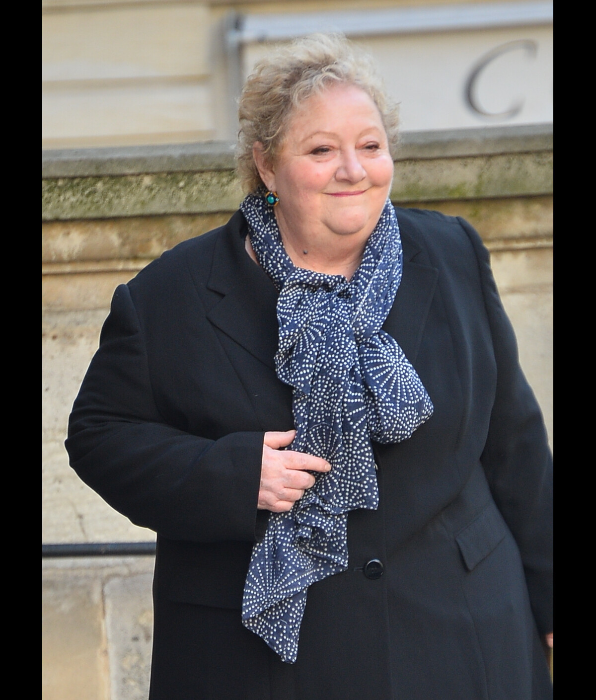 Photo Exclusif Chantal Neuwirth Obsèques de Marcel Philippot en l