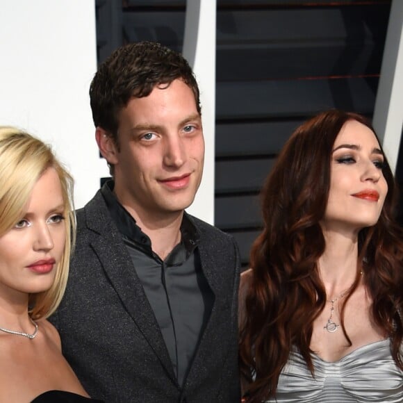 Georgia May Jagger, James Jagger, Elizabeth Jagger - Vanity Fair Oscar viewing party 2017 au Wallis Annenberg Center for the Performing Arts à Beverly Hills, le 26 février 2017. © Chris Delmas/Bestimage