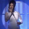 Cardi B confirme sa grossesse en dévoilant un joli ventre sur le plateau de l'émission "Saturday Night Live" le 7 avril 2018