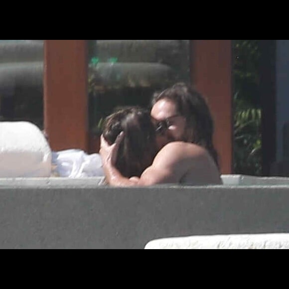 Semi-Exclusif - Heidi Klum et son nouveau compagnon Tom Kaulitz roucoulent sous le soleil de Cabo San Lucas au Mexique le 8 avril 2018