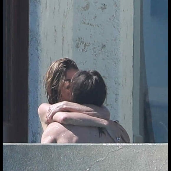 Semi-Exclusif - Heidi Klum et son nouveau compagnon Tom Kaulitz roucoulent sous le soleil de Cabo San Lucas au Mexique le 8 avril 2018