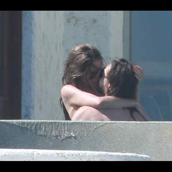 Semi-Exclusif - Heidi Klum et son nouveau compagnon Tom Kaulitz roucoulent sous le soleil de Cabo San Lucas au Mexique le 8 avril 2018