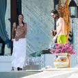 Heidi Klum et son nouveau compagnon Tom Kaulitz (Tokyo Hotel) roucoulent sous le soleil de Cabo San Lucas au Mexique le 8 avril 2018