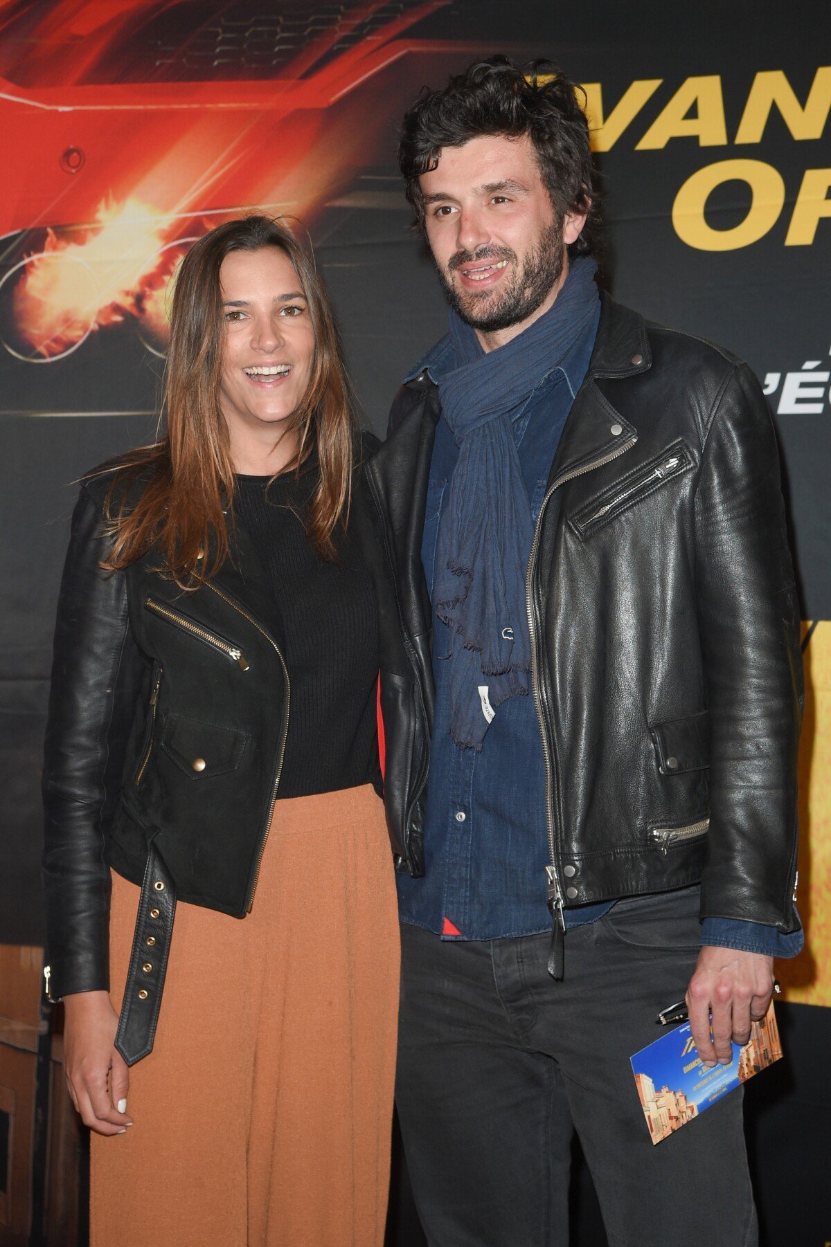 Photo : Charlotte Gabris et son compagnon Antoine Benneteau - Avant