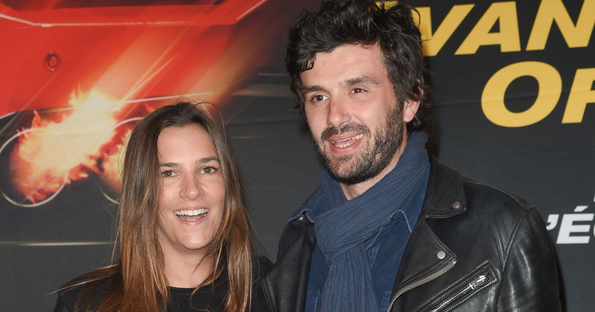 Charlotte Gabris et son compagnon Antoine Benneteau - Avant-première du