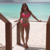 Kim Kardashian aux îles Turques-et-Caïques. Avril 2018.