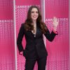 Miriam Dalmazio durant le "Pink Carpet" des séries "Aqui En La Tierra" et "Cacciatore The Hunter" lors du festival CanneSéries à Cannes, le 9 avril 2018. © Rachid Bellak/Bestimage