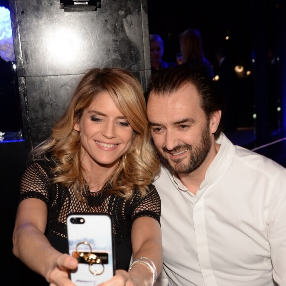 Alice Taglioni et le chef Cyril Lignac - Soirée du 10ème anniversaire du joaillier Akillis au Palais de Chaillot à Paris le 10 avril 2018. Le dîner a été orchestré par le chef étoilé C. Lignac. Akillis s'est rapproché du designer le plus Rock du 21ème siècle, J. C. Jitrois pour réaliser un défilé sur-mesure, des tenues plus rock les unes des autres qui laissent subtilement place à la joaillerie pour une mise en valeur hors du commun. © Rachid Bellak / Bestimage