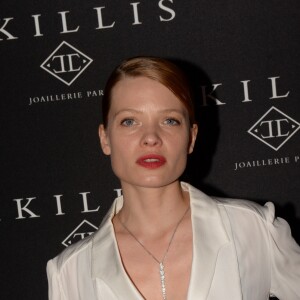 Mélanie Thierry - Soirée du 10ème anniversaire du joaillier Akillis au Palais de Chaillot à Paris le 10 avril 2018. Le dîner a été orchestré par le chef étoilé C. Lignac. Akillis s'est rapproché du designer le plus Rock du 21ème siècle, J. C. Jitrois pour réaliser un défilé sur-mesure, des tenues plus rock les unes des autres qui laissent subtilement place à la joaillerie pour une mise en valeur hors du commun. © Rachid Bellak / Bestimage