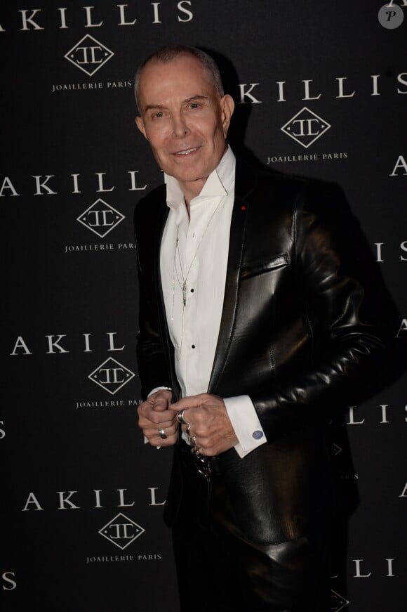 Jean-Claude Jitrois - Soirée du 10ème anniversaire du joaillier Akillis au Palais de Chaillot à Paris le 10 avril 2018. Le dîner a été orchestré par le chef étoilé C. Lignac. Akillis s'est rapproché du designer le plus Rock du 21ème siècle, J. C. Jitrois pour réaliser un défilé sur-mesure, des tenues plus rock les unes des autres qui laissent subtilement place à la joaillerie pour une mise en valeur hors du commun. © Rachid Bellak / Bestimage