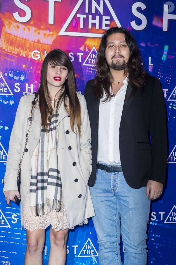 Lulu Gainsbourg et sa compagne Lilou (Aurélie Bossu) - Avant-première du film "Ghost in the Shell" au Grand Rex à Paris, le 21 mars 2017. © Olivier Borde/Bestimage