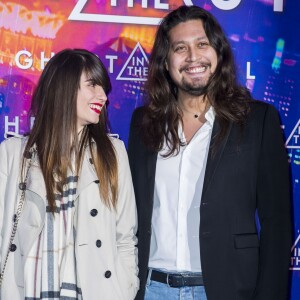 Lulu Gainsbourg et sa compagne Lilou (Aurélie Bossu) - Avant-première du film "Ghost in the Shell" au Grand Rex à Paris, le 21 mars 2017. © Olivier Borde/Bestimage