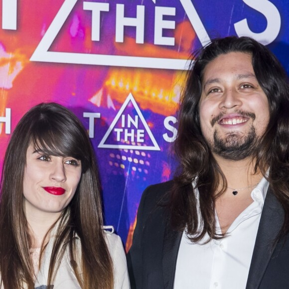Lulu Gainsbourg et sa compagne Lilou (Aurélie Bossu) - Avant-première du film "Ghost in the Shell" au Grand Rex à Paris, le 21 mars 2017. © Olivier Borde/Bestimage