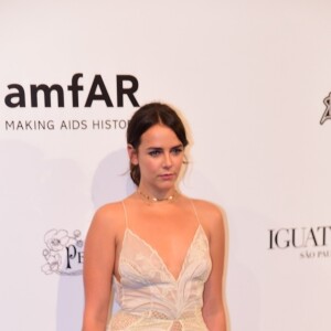 Pauline Ducruet, fille de la princesse Stéphanie de Monaco, lors du gala de l'amfAR à São Pulo au Brésil le 13 avril 2018.