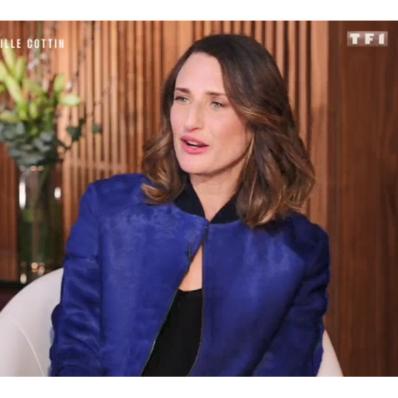 Camille Cottin se confie dans "50 minutes Inside", samedi 14 avril 2018, TF1