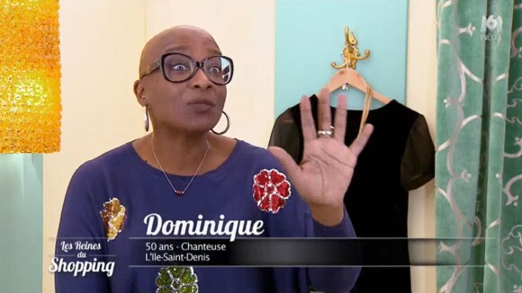 Dominique Magloire, candidate des "Reines du shopping" (M6) la semaine du 16 avril 2018, a déjà participé à "The Voice" (TF1) !