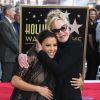 Eva Longoria, enceinte, et Melanie Griffith - Eva Longoria reçoit son étoile sur le Walk Of Fame à Hollywood, le 16 avril 2018